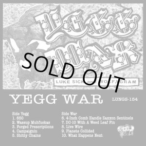 画像: LUKE SICK and WOLFAGRAM / Yegg war (tape) Iron lung 