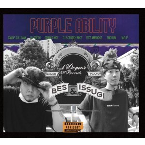 画像:  BES & ISSUGI / Purple ability (cd) Dogear