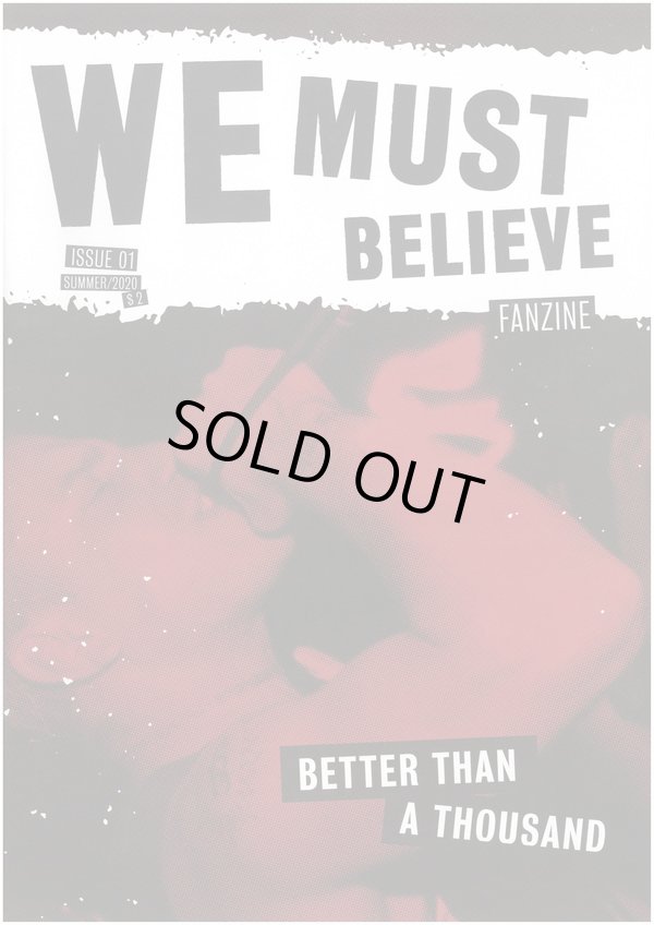 画像2:     BETTER THAN A THOUSAND / We must believe (cd+zine) End hits 