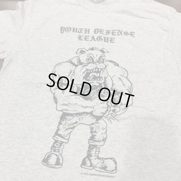 画像1: YOUTH DEFENSE LEAGUE / Dog ash grey (t-shirt) 