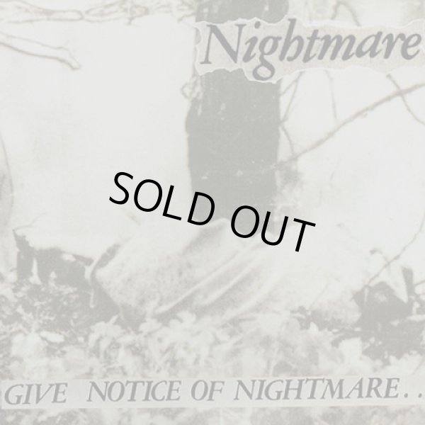 画像1: Nightmare / Give notice of nightmare (Lp) Farewell 