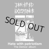 画像: DEFORMED EXISTENCE / Hate with patriotism (cd) Acclaim collective