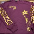 画像1: SUPERTOUCH / Searchin' for the light maroon (long sleeve shirt) Revelation   