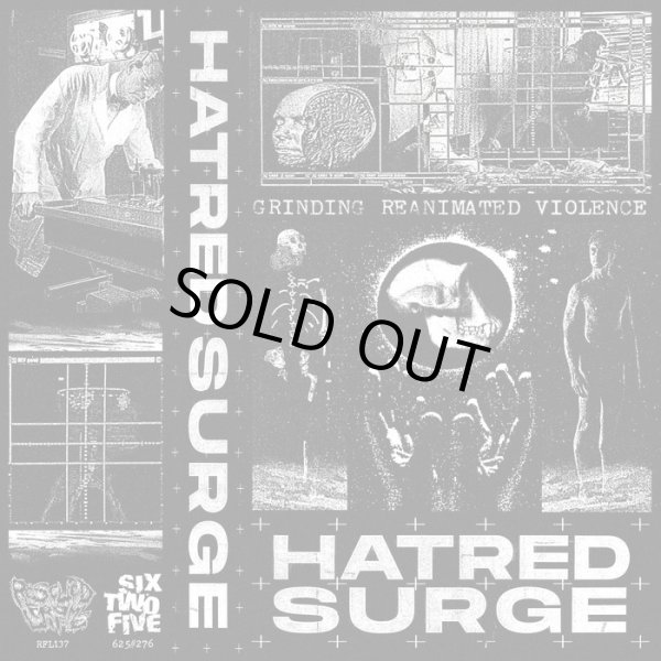 画像1:   HATRED SURGE / Grinding reanimated violence (tape) 625 thrash