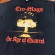 画像1: CRO-MAGS / The age of quarrel (t-shirt)