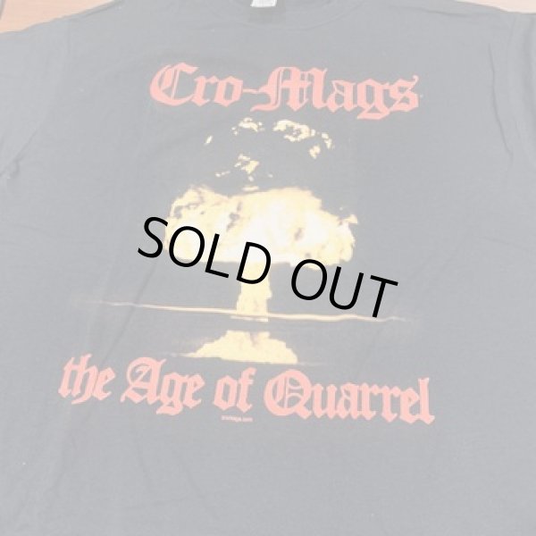 画像1: CRO-MAGS / The age of quarrel (t-shirt)