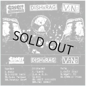 画像: GASKET, VxN, DISHxRAG / 3 way split (tape) Self