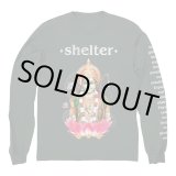 画像: SHELTER / Message forest green (long sleeve shirt) End hits