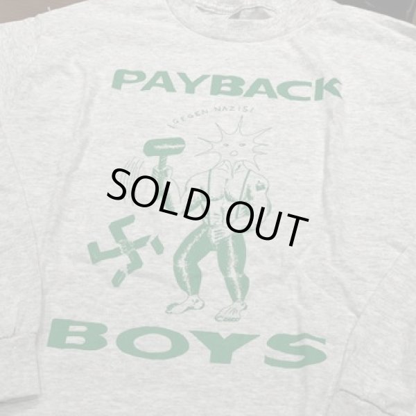 画像1: PAYBACK BOYS / Gegen nazis ash gray (long sleeve shirts) WDsounds 