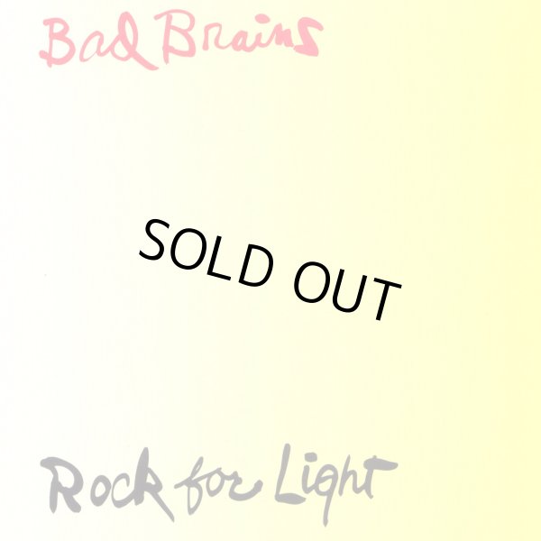 画像1:  BAD BRAINS / Rock for light (Lp)(tape) Org music  