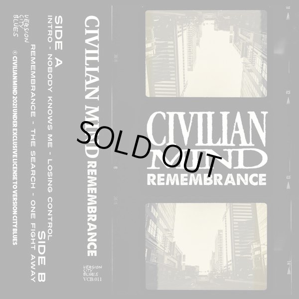 画像1: CIVILIAN MIND / Remembrance (tape) Version city blues 