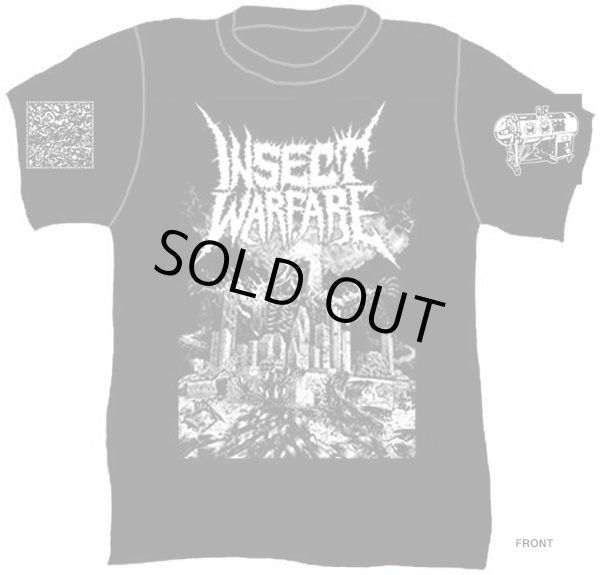 画像1: INSECT WARFARE / World extermination (t-shirt) Iron lung   