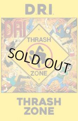 画像:  D.R.I. / Thrash zone (tape) Radiation 