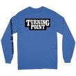 画像1: TURNING POINT / Block letters blue (long sleeve shirt) Revelation