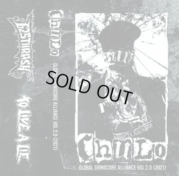 画像1: CHULO / Global grindcore alliance 2.0 (tape) 625 thrashcore
