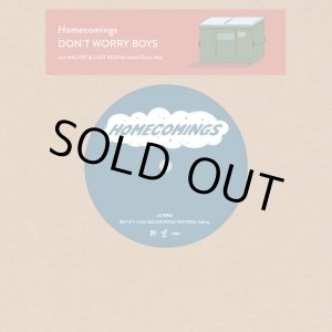 画像:    Homecomings / Don't worry boys (7ep) Second royal 