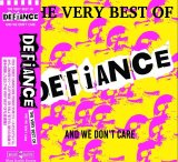 画像: DEFIANCE / The very best of and we don't care (cd) Black konflik