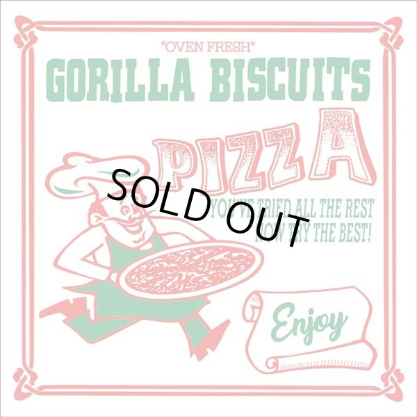 画像1:  GORILLA BISCUITS / Pizza box (sticker) Revelation  