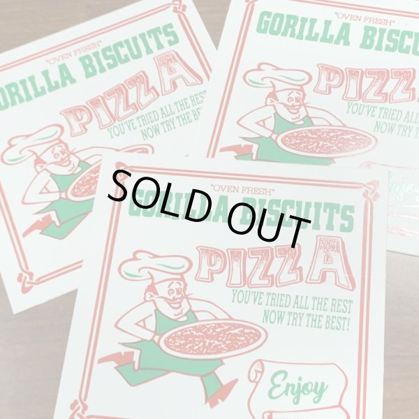 画像2:  GORILLA BISCUITS / Pizza box (sticker) Revelation  