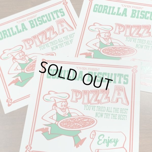 画像2:  GORILLA BISCUITS / Pizza box (sticker) Revelation  