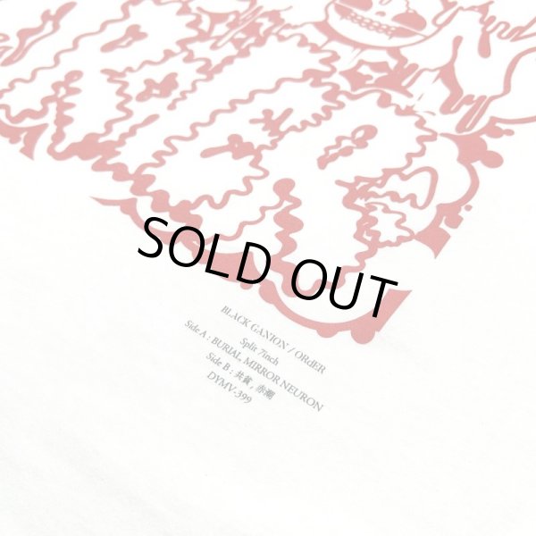 画像3: BLACK GANION, ORdER / Split white (t-shirt)  