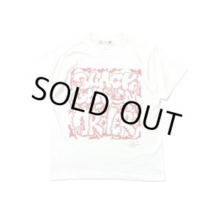 画像: BLACK GANION, ORdER / Split white (t-shirt)  