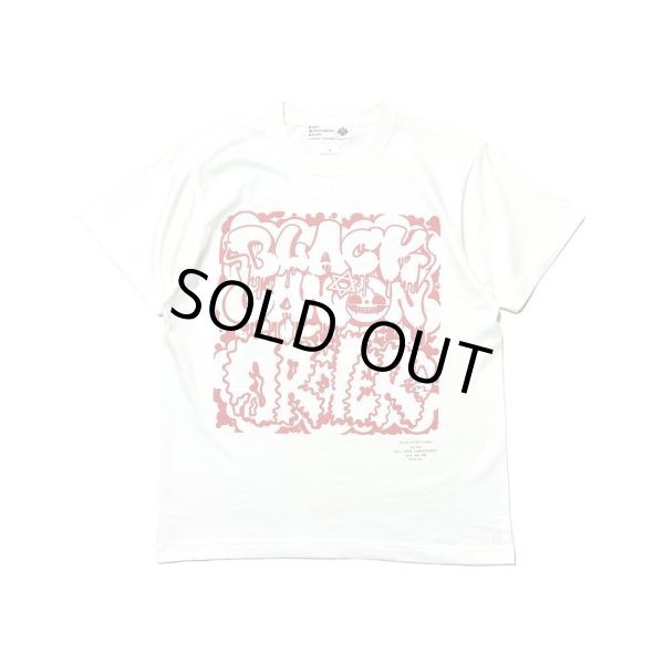 画像1: BLACK GANION, ORdER / Split white (t-shirt)  