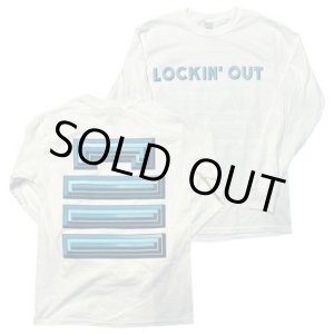 画像: LOCKIN' OUT / Block lock white (long sleeve shirt) Lockin' out  