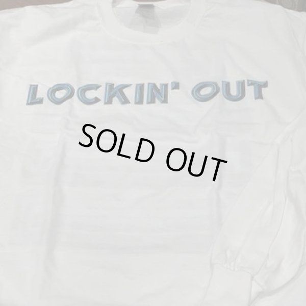 画像2: LOCKIN' OUT / Block lock white (long sleeve shirt) Lockin' out  