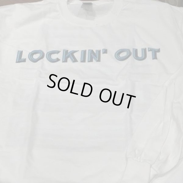 画像2: LOCKIN' OUT / Block lock white (long sleeve shirt) Lockin' out  