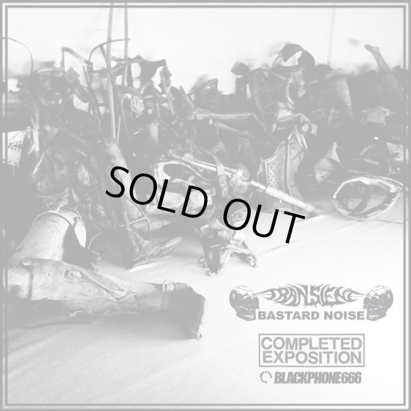 画像1: COMPLETED EXPOSITION & BLACKPHONE666, TRANSIENT & BASTARD NOISE / Split (7ep) To liv e a lie
