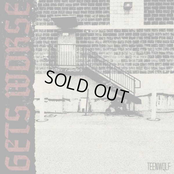 画像1: GETS WORSE / Teenwolf (cd) Rsr