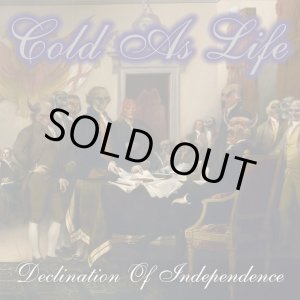 画像: COLD AS LIFE / Declination of independence (cd) A389