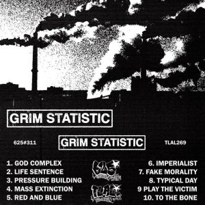 画像: GRIM STATISTIC / Demo (tape) 625 Thrashcore/To live a lie  