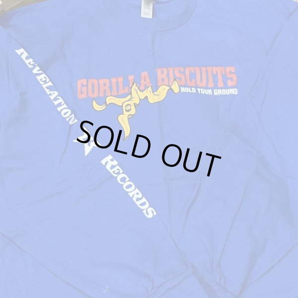 画像1: GORILLA BISCUITS / Hold your ground (long sleeve shirt) Revelation   