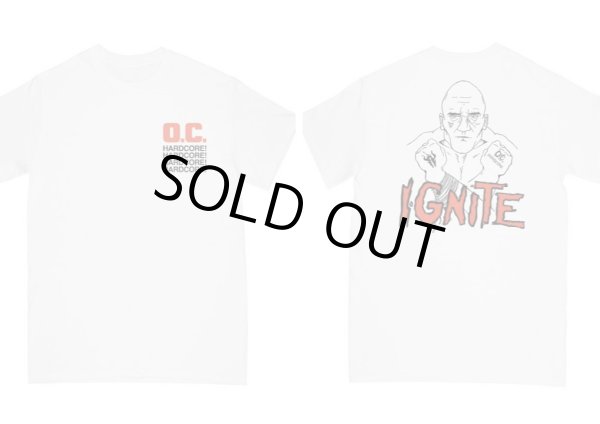 画像1: IGNITE / Hardcore! (t-shirt)    