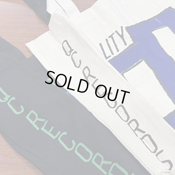 画像2: QUALITY CONTROL LP SIZED CANVAS SHOPPER (tote bag) Quality control hq 