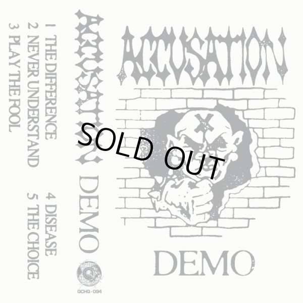 画像1: ACCUSATION / Demo (tape) Quality control hq 