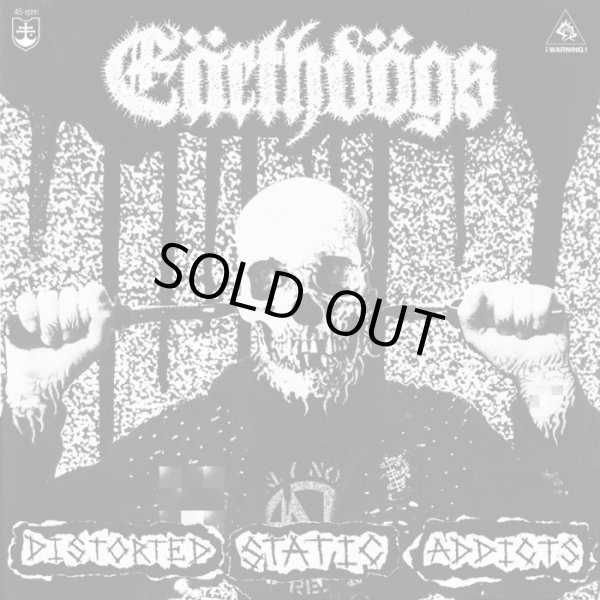 画像1: EARTHDOGS / Distorted static addicts (7ep) 625 Thrashcore