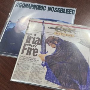 画像: AGORAPHOBIC NOSEBLEED, CROM / Split (7ep) Rsr  