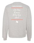 画像3:  TEXAS IS THE REASON / Logo -heather grey- (crew sweatshirt) Revelation   