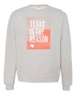 画像2:  TEXAS IS THE REASON / Logo -heather grey- (crew sweatshirt) Revelation   