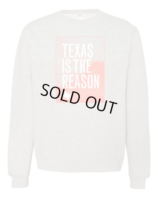 画像2:  TEXAS IS THE REASON / Logo -heather grey- (crew sweatshirt) Revelation   
