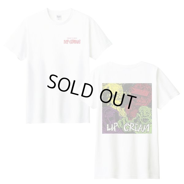 画像1: LIP CREAM / Thrash til death white (t-shirt)