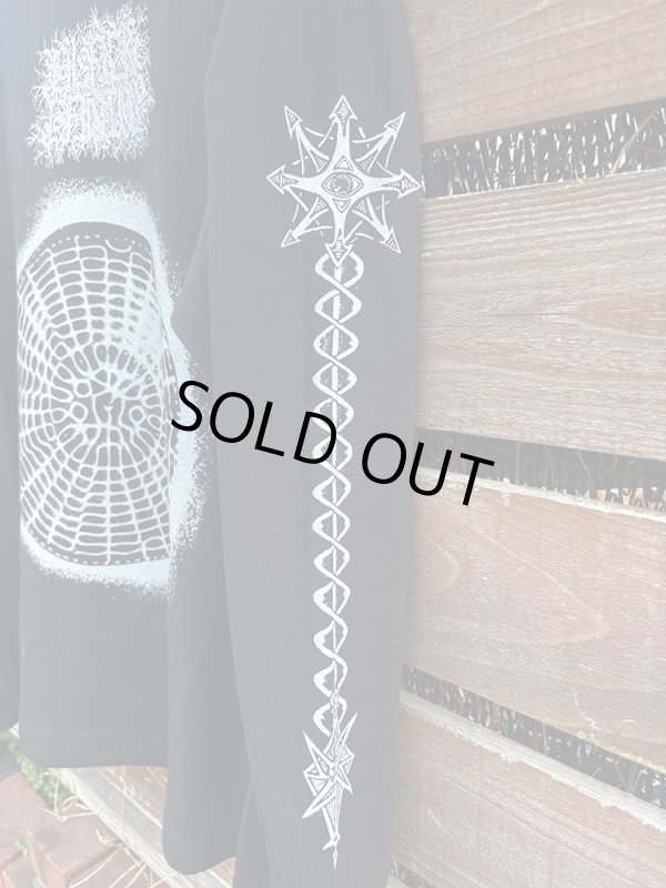 画像2: BLACK GANION / Iron mandara (long sleeve shirt) 