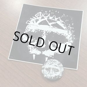 画像: INTEGRITY / Blackest skull (sticker + badge)