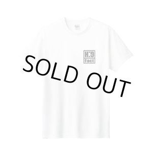 画像: HG Fact / Logo white (t-shirt) Break the records 