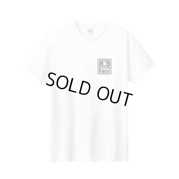 画像1: HG Fact / Logo white (t-shirt) Break the records 