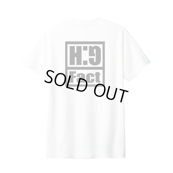 画像2: HG Fact / Logo white (t-shirt) Break the records 