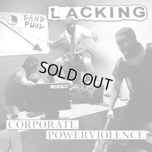 画像1: LACKING / Corporate powerviolence (cd) No time